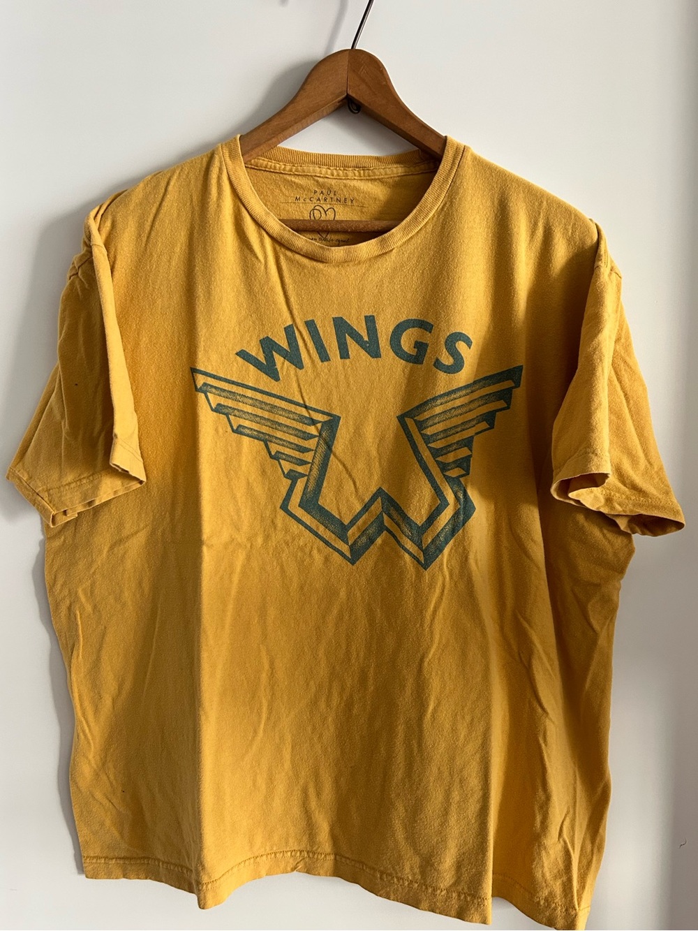Paul McCartney Wings Graphic Short Sleeve T-Shirt